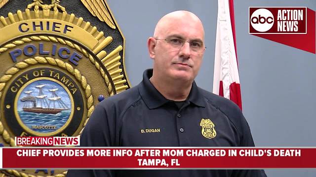 Police Chief provides more info after mom charged in daughter's death | 10AM Press Conference