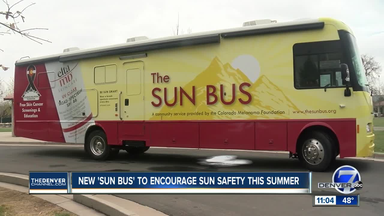 'Sun Bus' touring Colorado offering skin cancer screenings and education