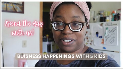 Vlog | Spend The Day With Us! Entrepreneur Couple With 5 Kids