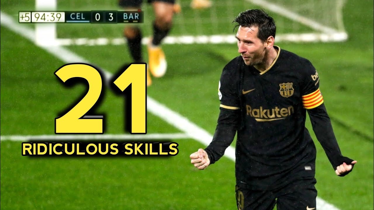 Lionel Messi - 21 Ridiculous Skills!
