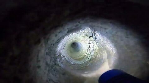 Go Pro Down A Deep Mystery Pipe 4