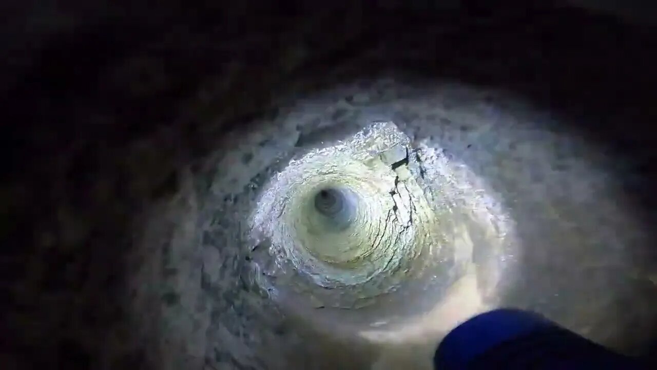 Go Pro Down A Deep Mystery Pipe 4