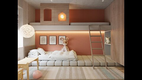 Children's room decoration design