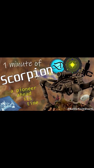 BATTLETECH #Shorts - Scorpion, a Pioneer Ahead Its Time