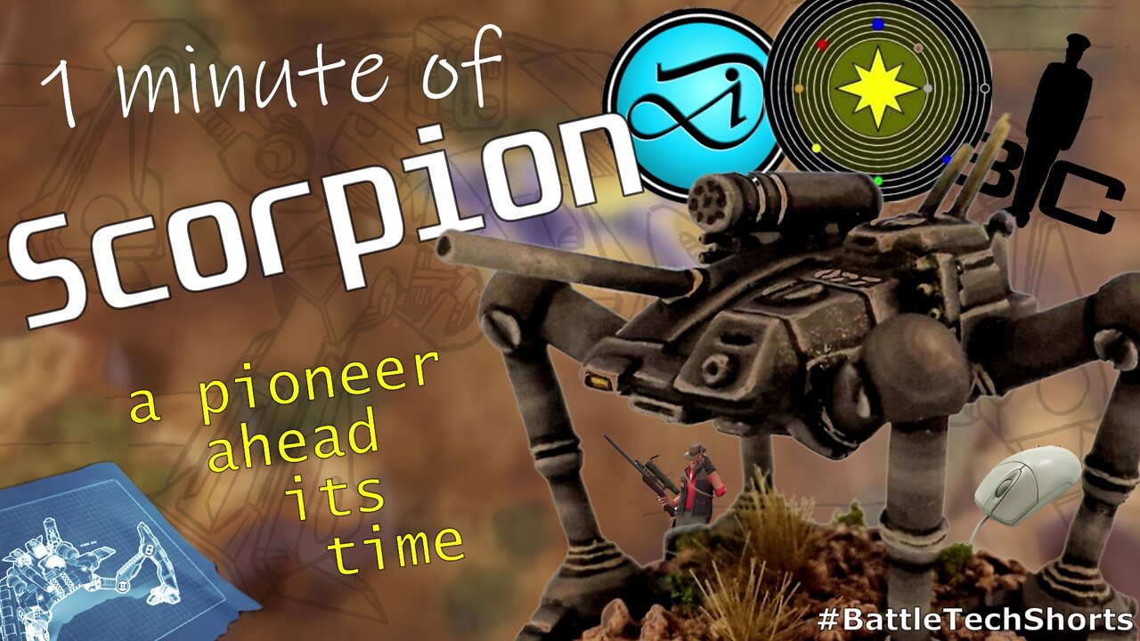 BATTLETECH #Shorts - Scorpion, a Pioneer Ahead Its Time