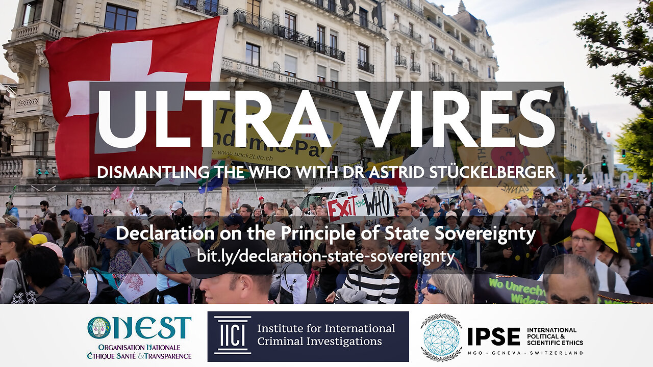 ULTRA VIRES - Dismantling the WHO with Dr Astrid Stückelberger (short)