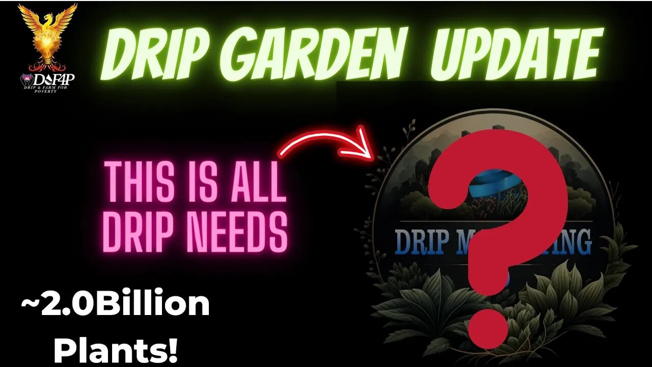 Drip Network Drip Garden on chain proof the marketing DAO is working