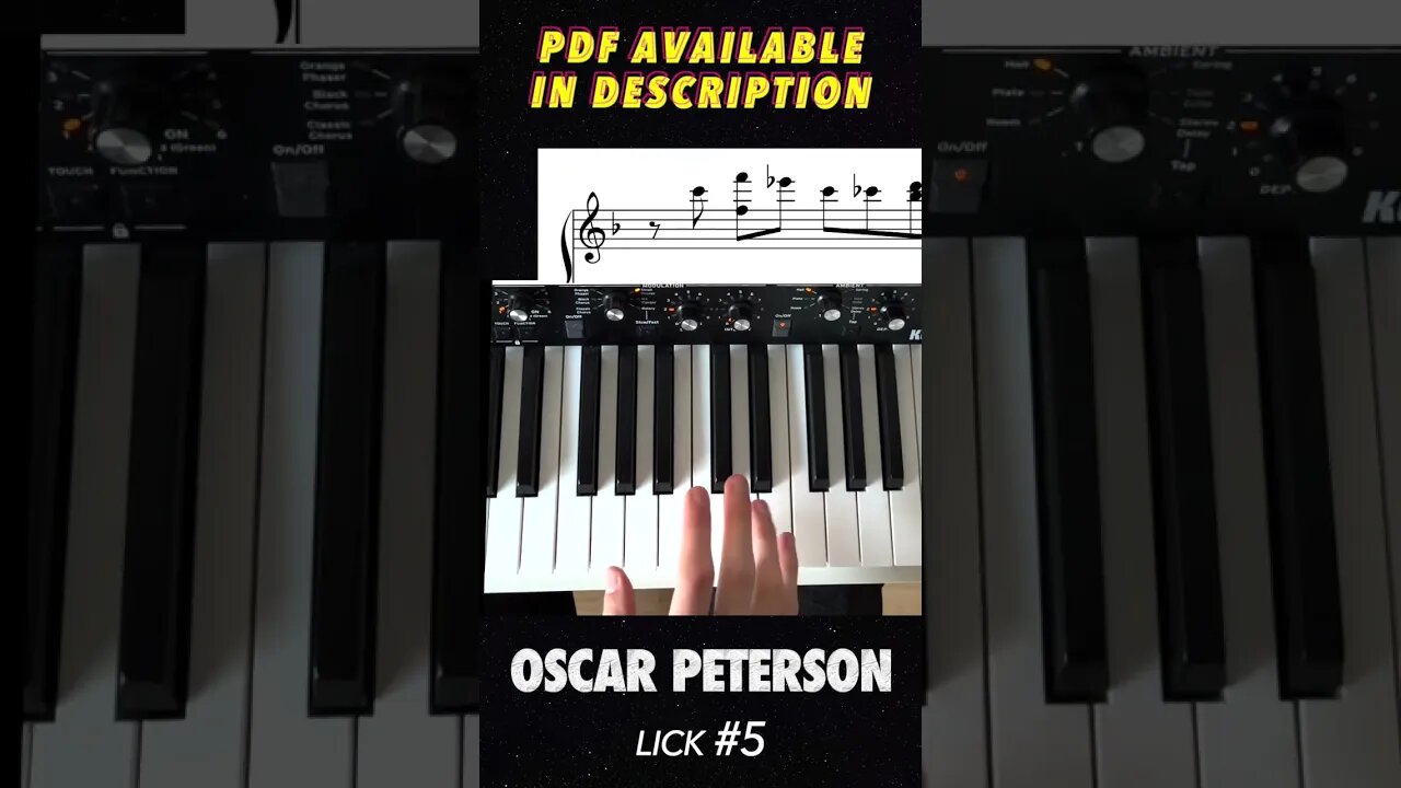 Oscar Peterson Lick #5