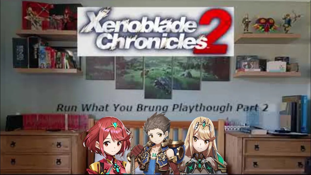 NHS worker plays xenoblade chronicles 2 chapter 2