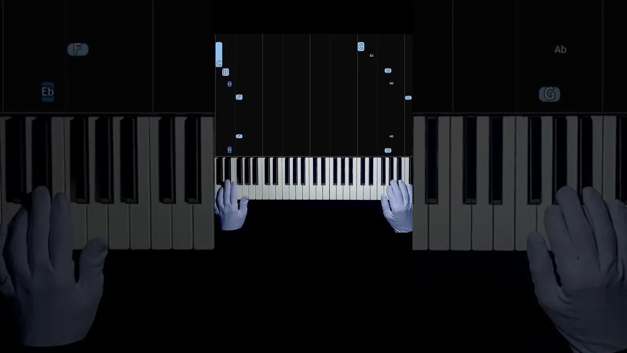 The Real Slim Shady Piano #shorts