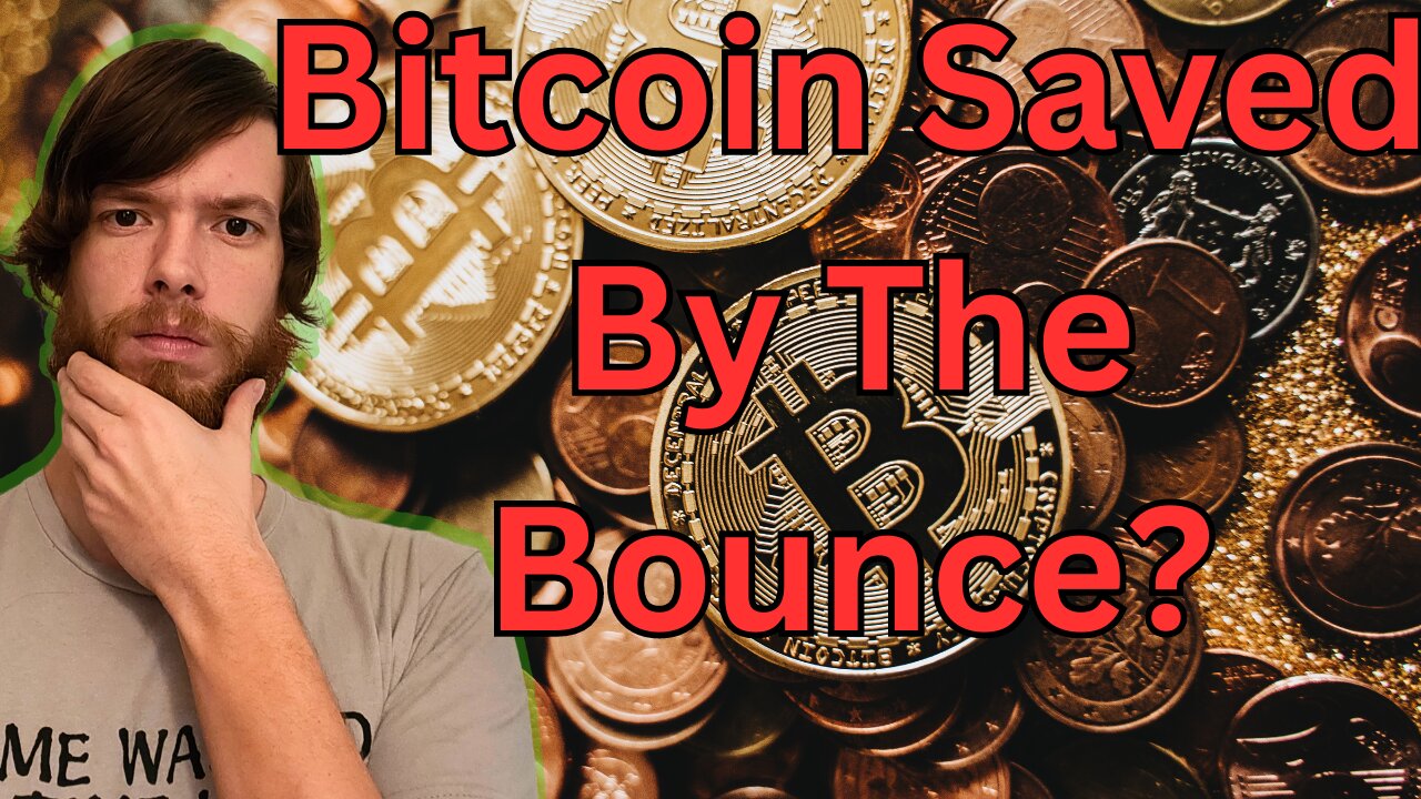 Bitcoin Saved By The Bounce? E 635 #crypto #grt #xrp #algo #ankr #btc #crypto