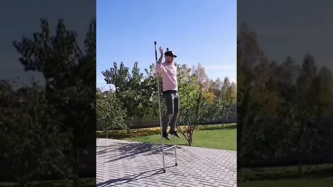 Some lad and his ladder skills