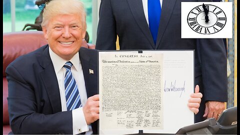 DAVID STRAIGHT READS PRESIDENT TRUMPS INDEPENDENCE DECLARATION