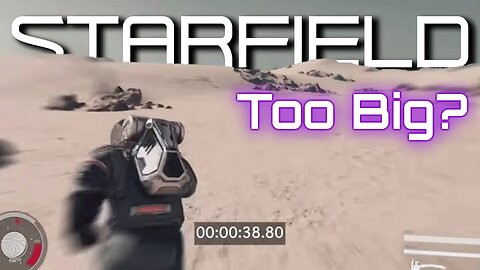 Is the game TOO BIG? | Starfield