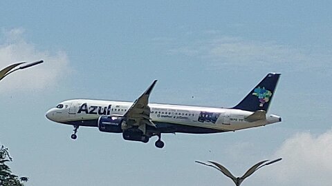 Airbus A320NEO PR-YSF vindo de Campinas para Manaus