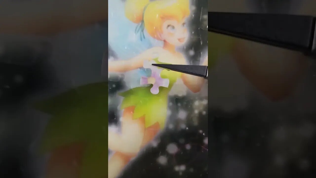 Tinkerbell again! 🧚♀️ #shorts #puzzle #tinkerbell #disney