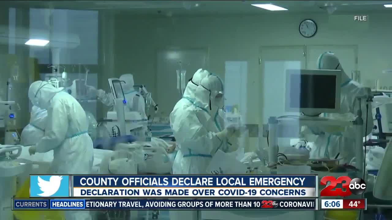 Officials declare local emergency