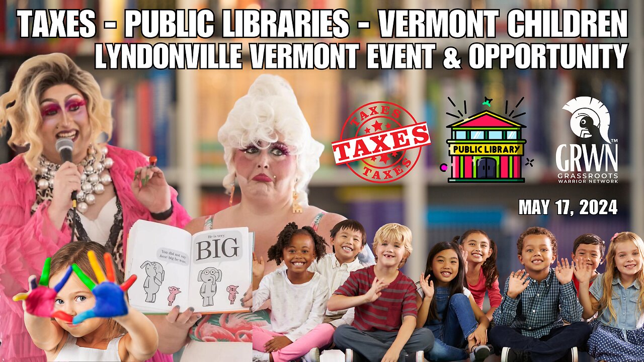 Lyndonville Vermont - PUBLIC EVENT, MAY 18 from 8-10am @Cobleigh Library - Please share