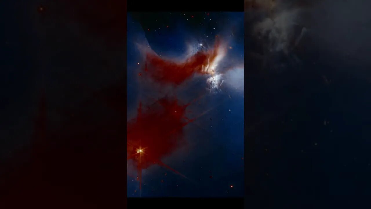 Chamaeleon I Molecular Cloud, James Web Telescope @NASA #science #shorts