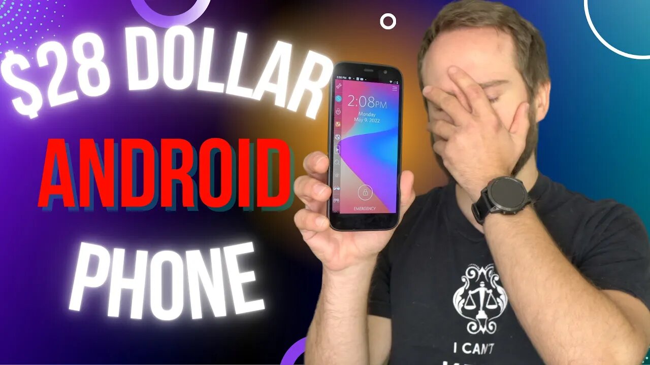 Using a $28 dollar Android phone... in 2022