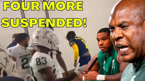 MSU SUSPENDS 4 More Players! Including NFL Prospect Jacoby Windmon after MICHIGAN TUNNEL FIGHT!