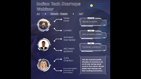 Indian Tech Startups Webinar