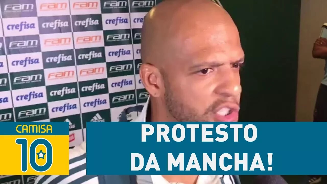 OLHA o que FELIPE MELO falou do PROTESTO da MANCHA!