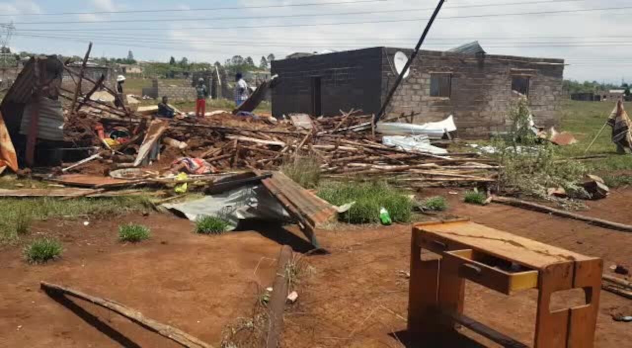 SOUTH AFRICA - Durban - Devastating scenes of destruction in New Hanover (Videos) (8XV)