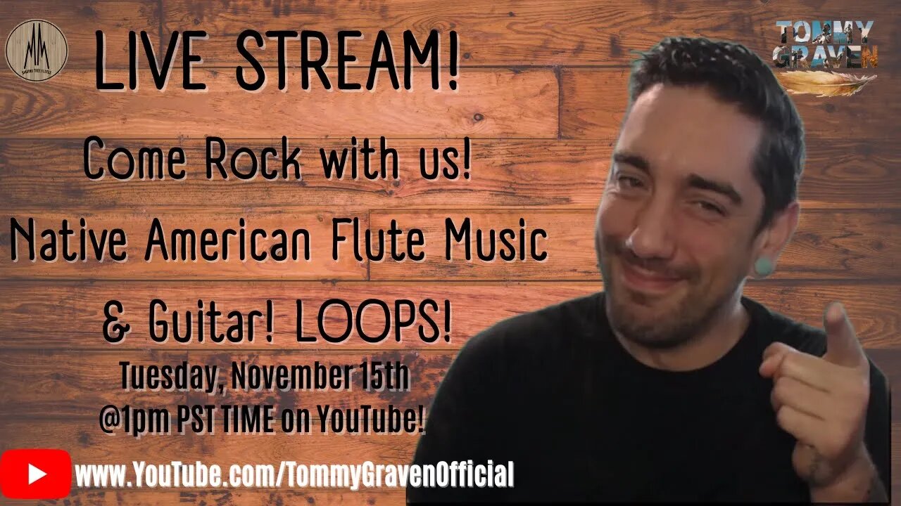 Live Stream Native American Flute Music 11/15/2022