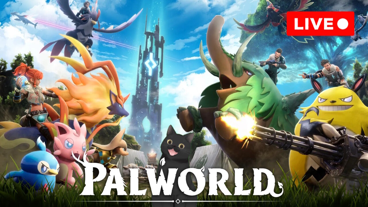 ❓🚀LIVE🔴Giving this a try!🌟 Palworld Live Stream!🚀❓