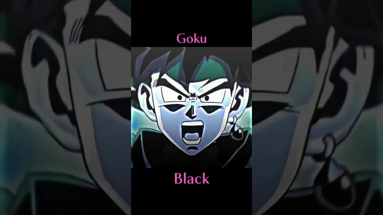 Goku Black a 👿 Dragon Ball Super #short #shorts #gokublack #dragonball