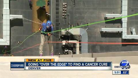 More than 160 people go 'Over The Edge' to support cancer research in Colorado