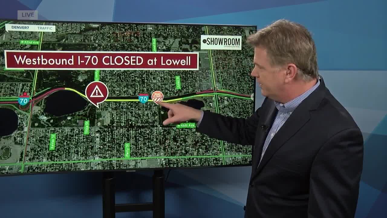 Westbound lanes of I-70 closed between Lowell, Sheridan for fatal crash
