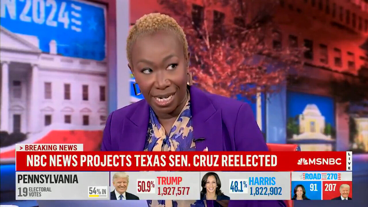 After Cruz Won BIG In TX, Joy Reid Claims Without Evidence That State Had Rampant Voter Suppression