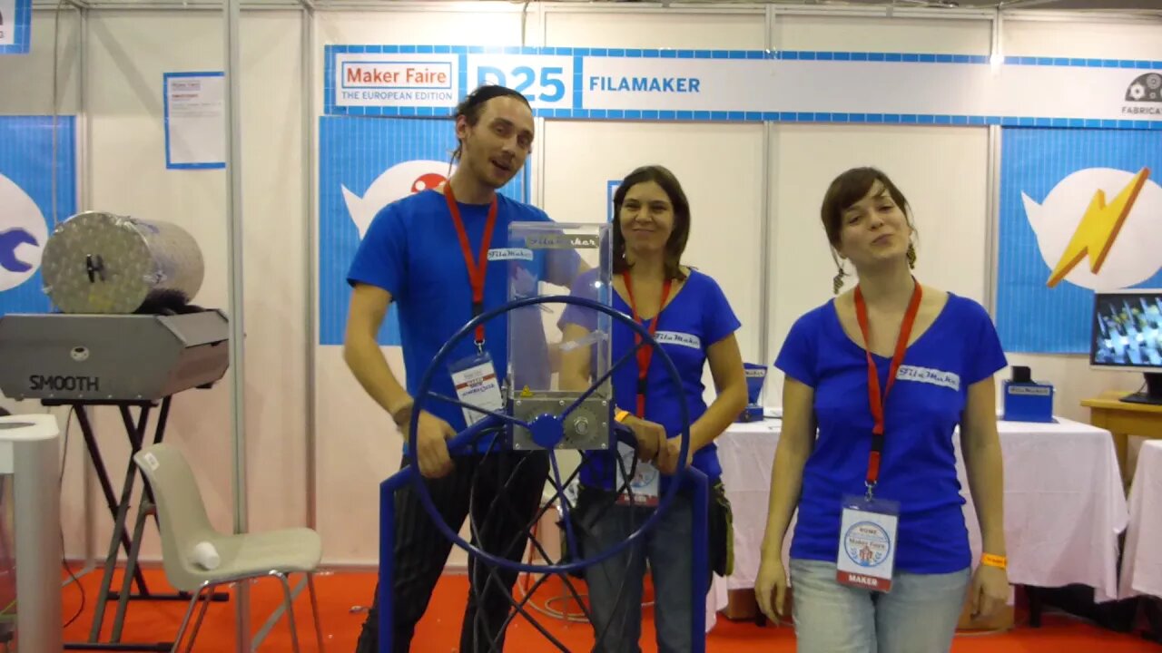 FilaMaker announcement Maker Faire Rome day 1