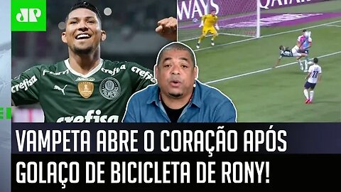 "Velho, EU VOU FALAR! Quando o Rony fez o GOL DE BICICLETA, eu..." Vampeta ABRE O CORAÇÃO!