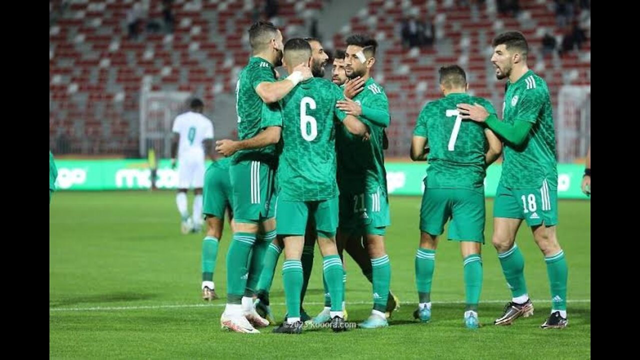 ملخص مباراة الجزائر اليوم