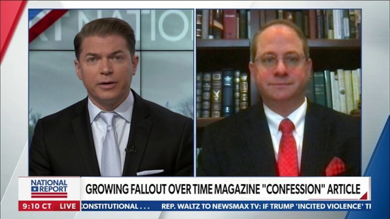 GROWING FALLOUT OVER TIME MAGAZINE "CONFESSION" ARTICLE