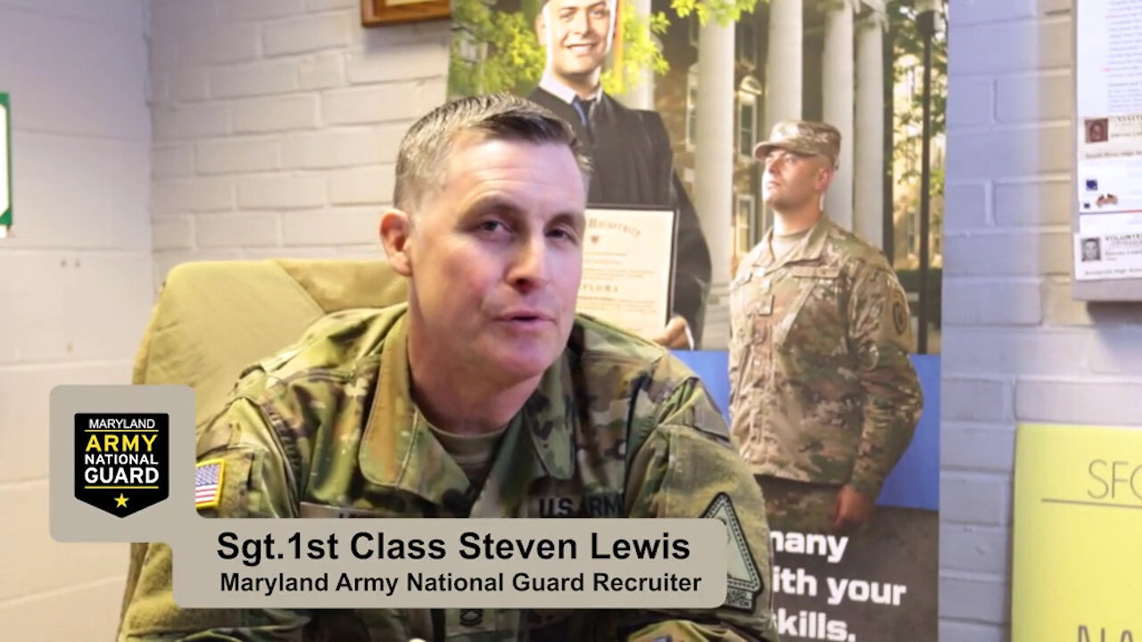 Get to Know MDARNG Recruiter Sgt. 1st Class Steven Lewis