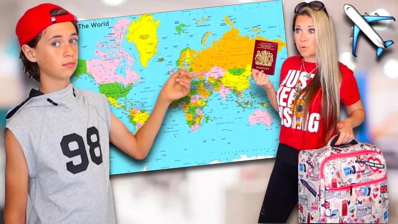 We let JOJO choose our HOLIDAY DESTINATION! 🏝️ Travel challenge