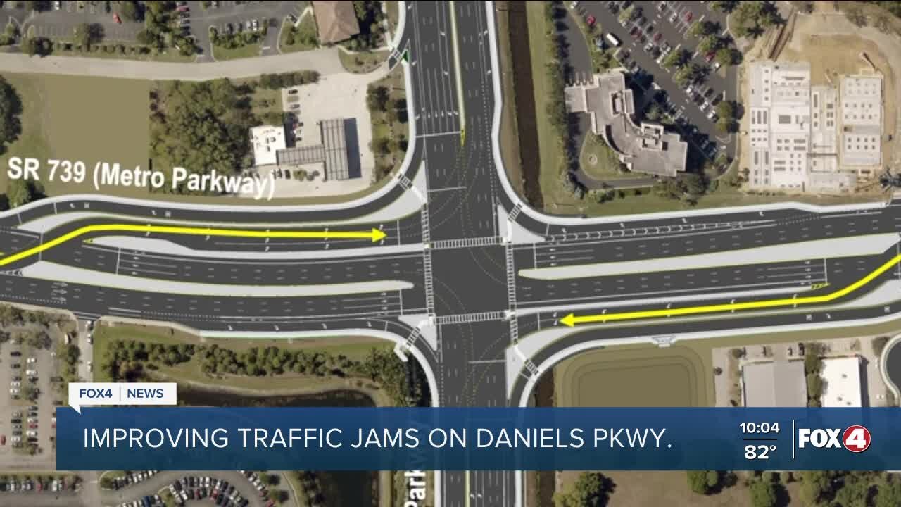 Proposed redesign on Daniels and Metro