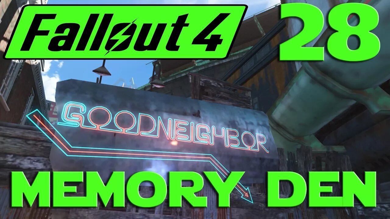 Let's Play Fallout 4 no mods ep 28 - State Farm Is There