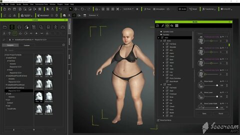 Character Creator 3 All Sliders on %100 part1