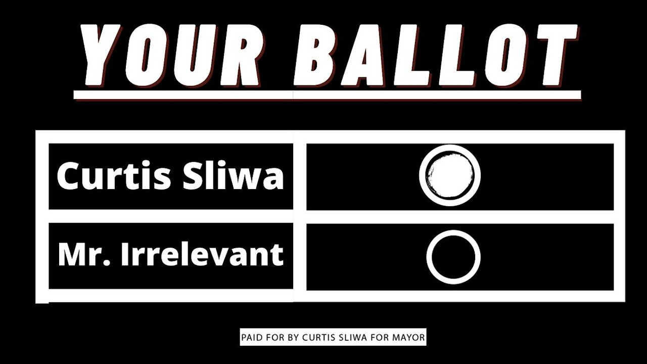 THE CLOCK IS TICKING! VOTE CURTIS SLIWA NYC MAYOR NOVEMBER 2ND 2025 BEFORE TIME RUNS OUT!