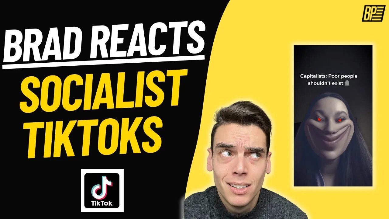 😳 Brad vs CRAZY Socialist TikToks (reaction)