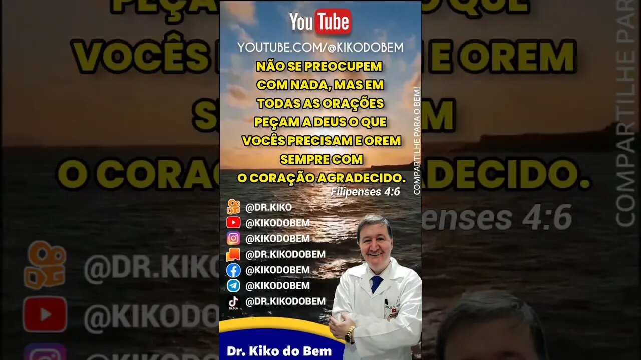 Bíblia FILIPENSES 4:6 Mensagem de hoje pra você