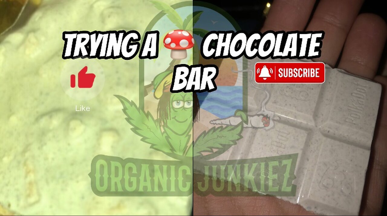 Trying out Mushroom chocolate bar🍄🍫🔥💨