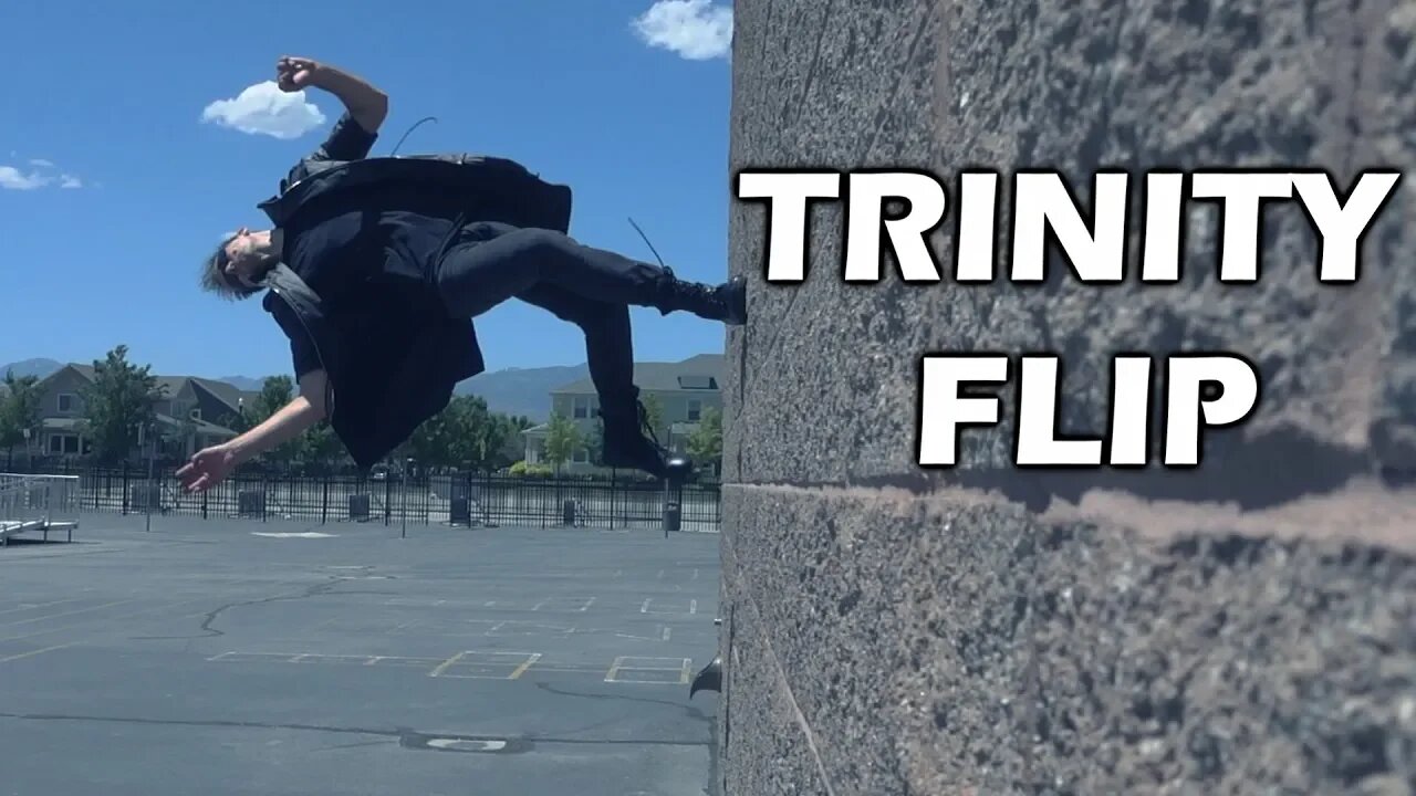 How To Trinity Flip | Side Flip Off a Wall