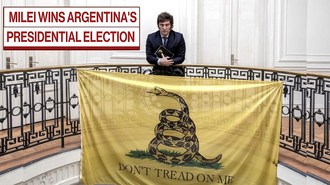 Javier Milei WINS the Presidential Election in Argentina! 👏🥳🙌🥳🙏🥳👍