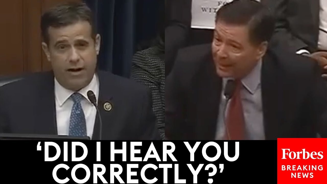 SUPERCUT: John Ratcliffe—Trump's CIA Director Pick—Grills Comey, WRAY, Discusses COVID-19 Origins